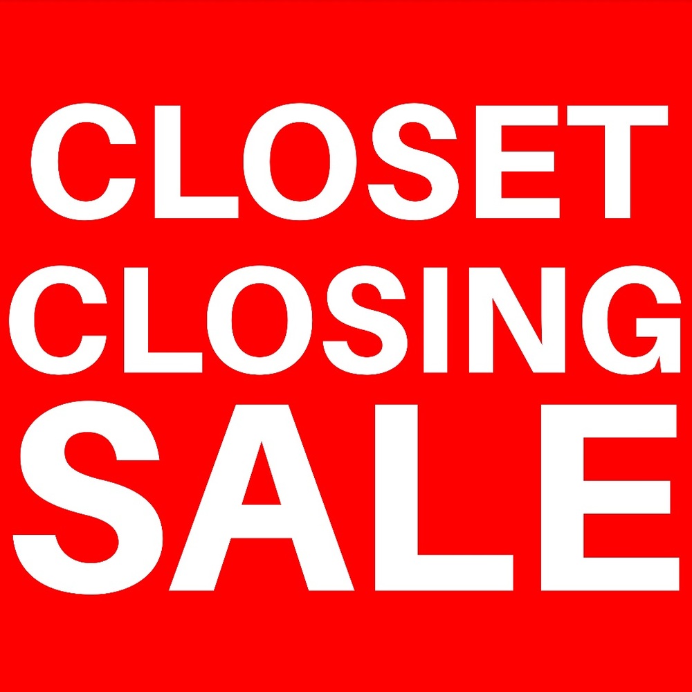 🚨 EVERYTHING MUST GO 🚨